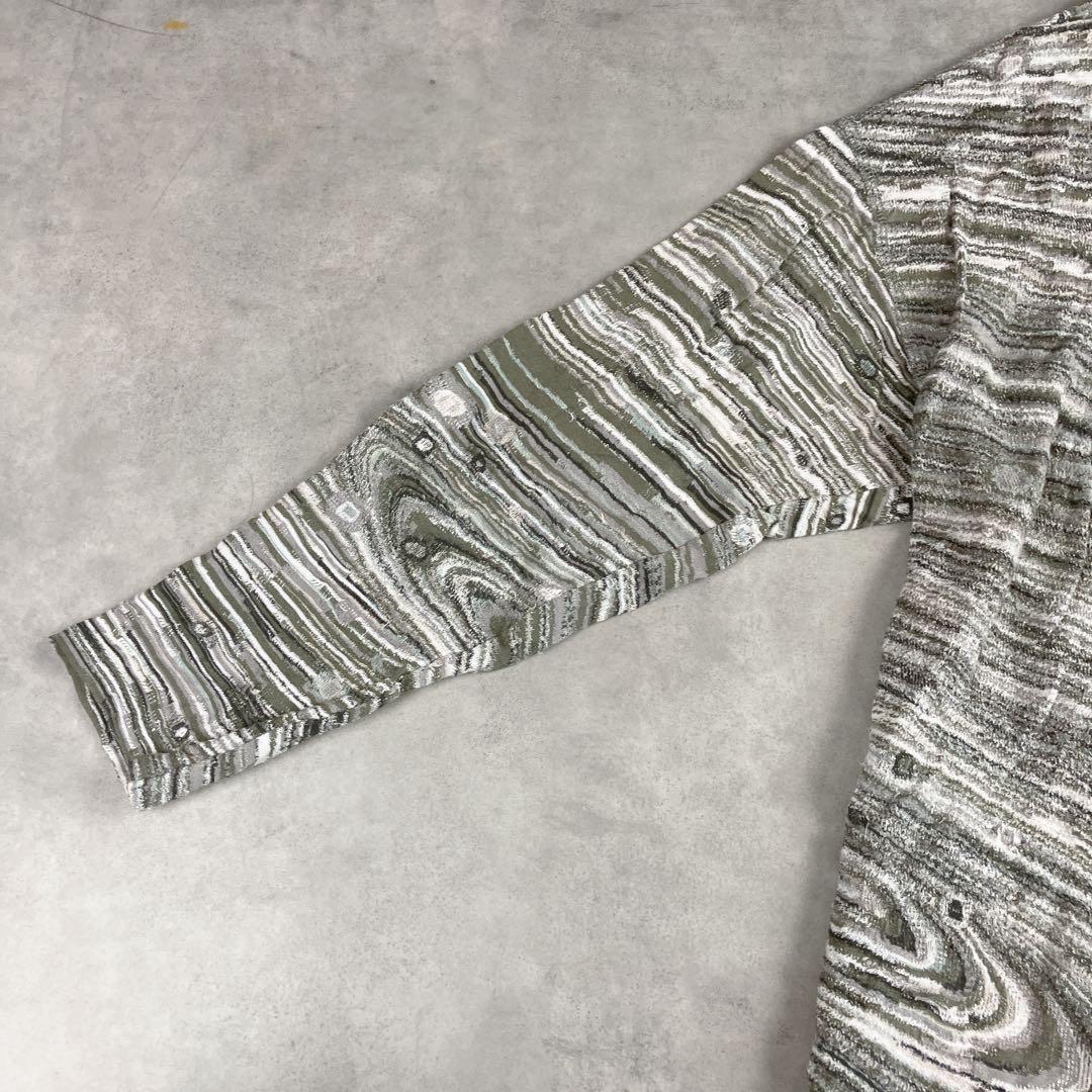 Jurgen Lehl ヨーガンレール 総柄ボトルネックカッソトー 日本製