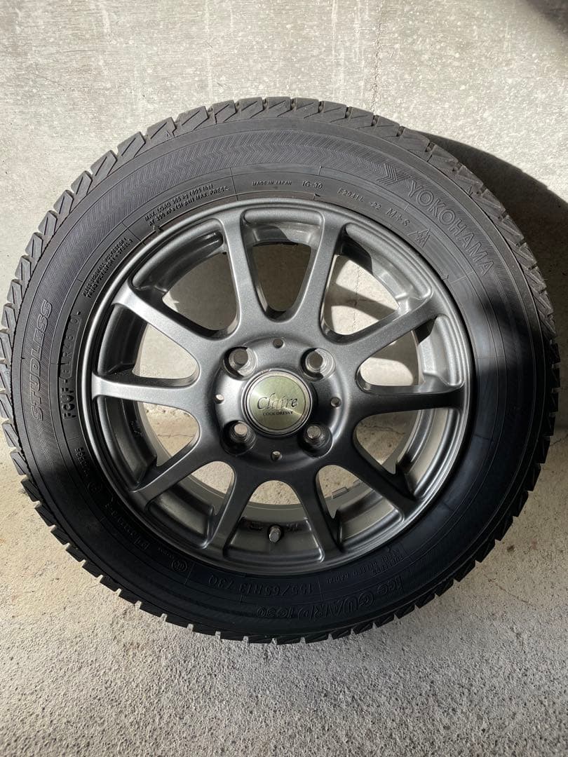 13インチ ホイールセット 155/65R13 スタッドレス