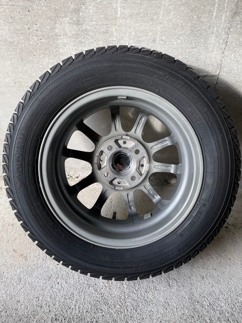13インチ ホイールセット 155/65R13 スタッドレス
