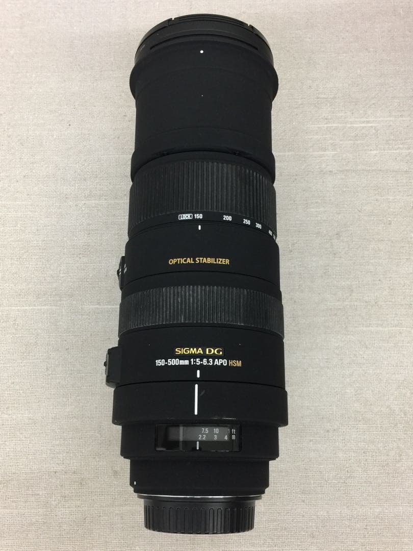 ジャンク品SIGMA APO150-500mm F5-6.3 DG OS HSM