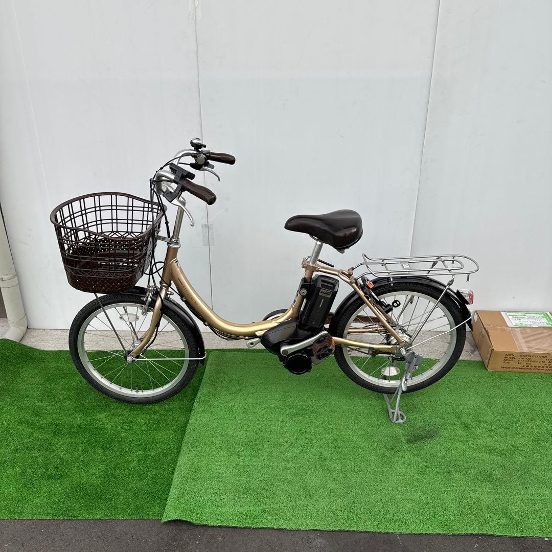 トリタノ電動アシスト自転車20インチ ゴールド