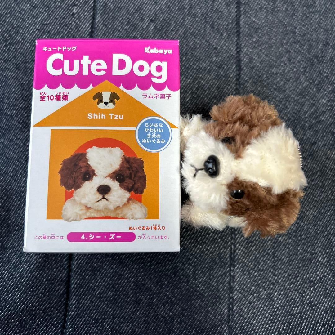 カバヤ 子犬ぬいぐるみ Cute Dog ボールチェーンマスコット 8点セット