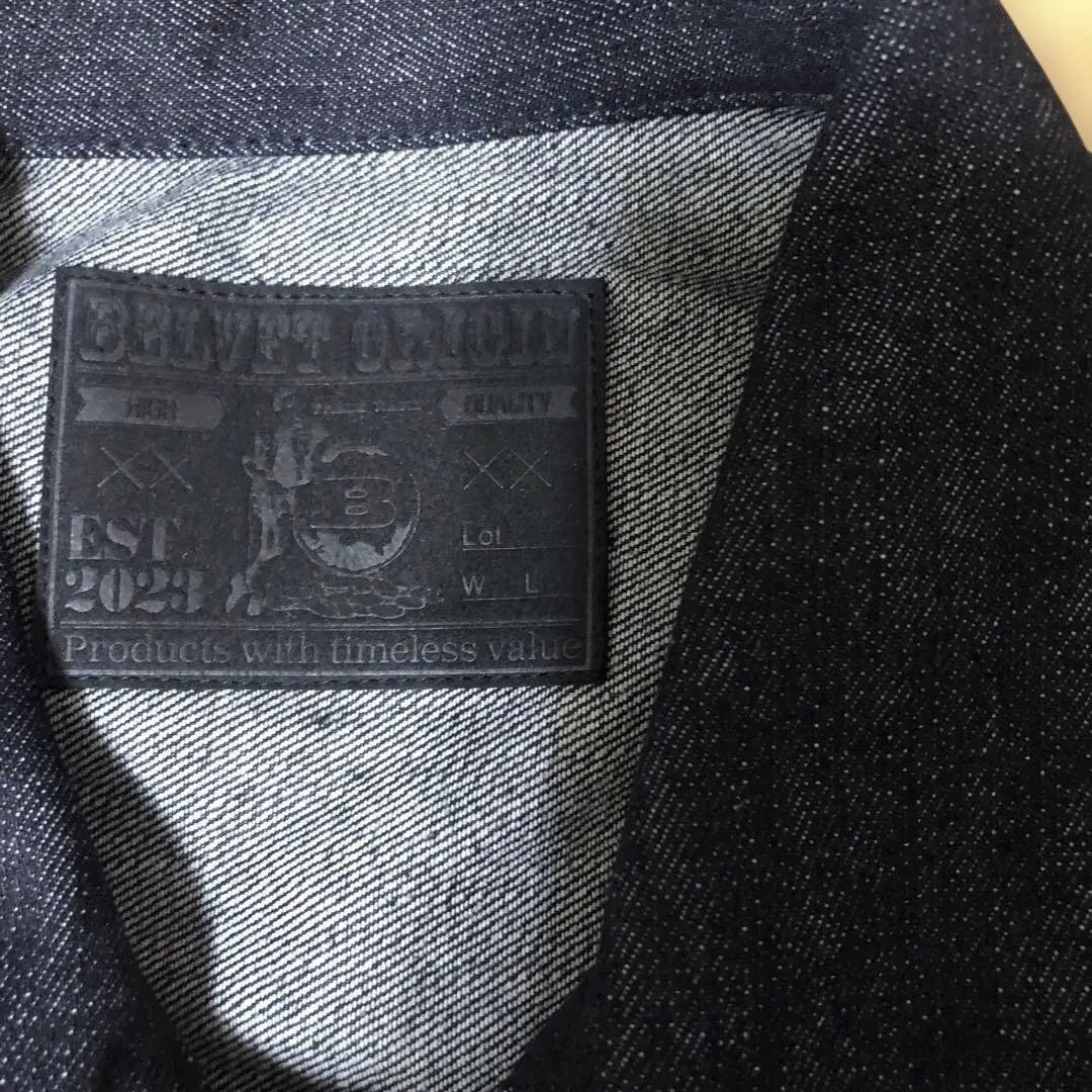 BELVET リジットデニムジャケット