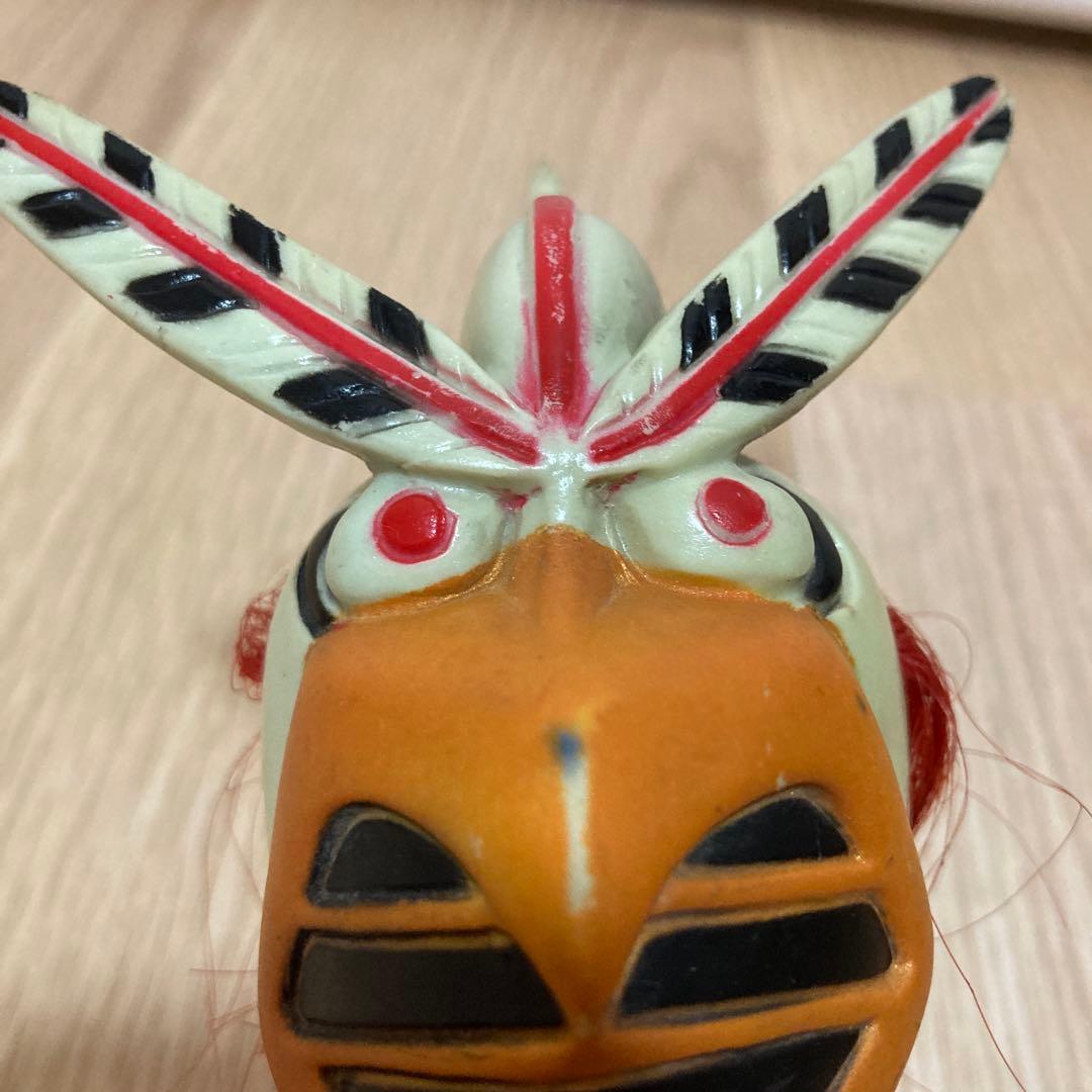 変身忍者 嵐 ソフビ マスクのみ 面のみ ヴィンテージ 時代物 特撮 レトロ