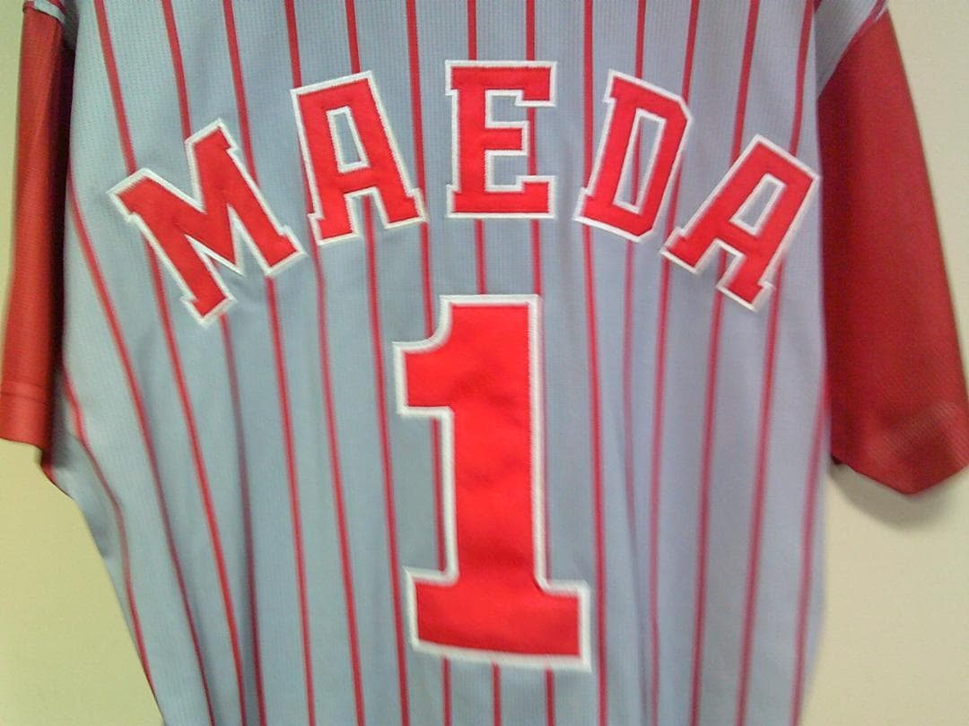 M新品■ミズノ広島カープCARPレジェンド前田智徳１復刻ユニフォーム刺繍■ 野球