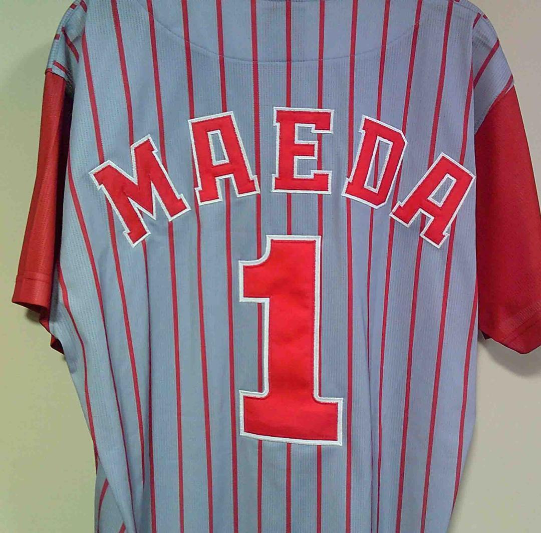 M新品■ミズノ広島カープCARPレジェンド前田智徳１復刻ユニフォーム刺繍■ 野球