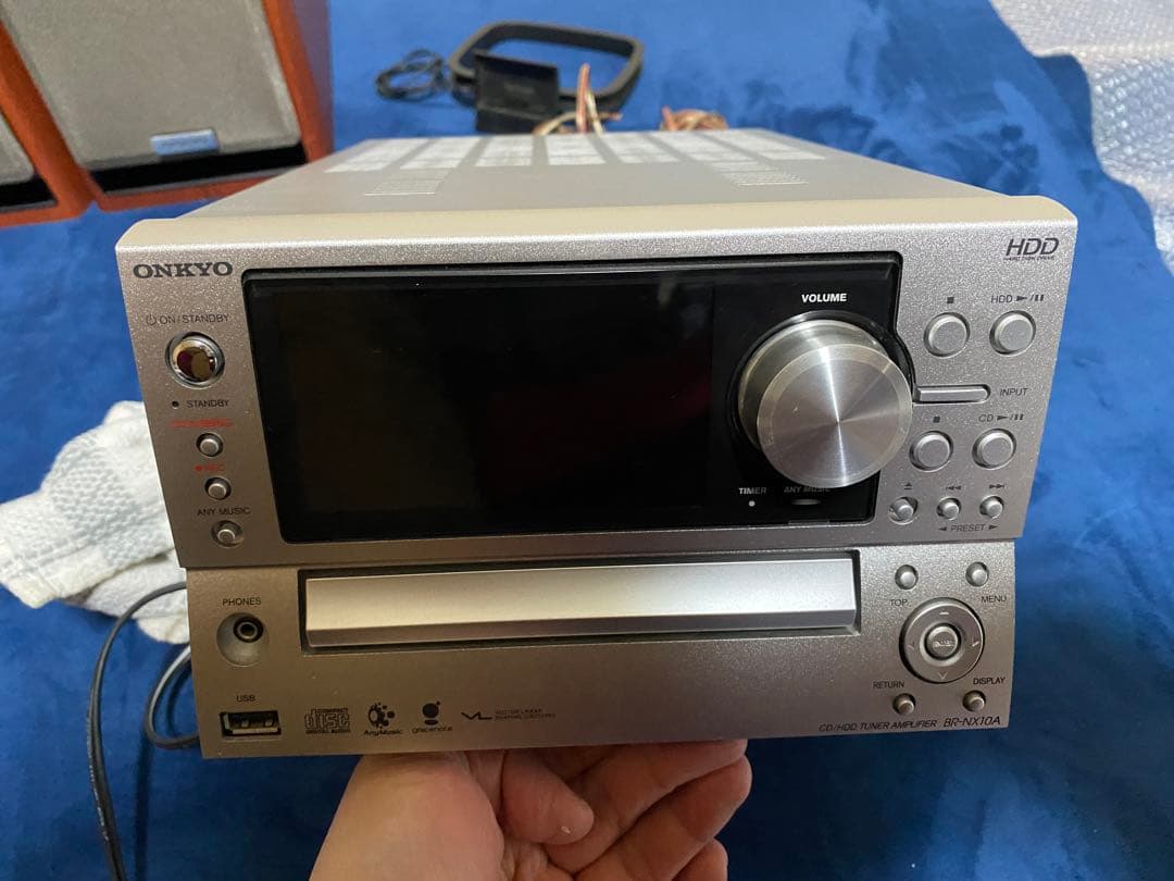 ONKYO HDD内蔵ミニコンポ　BR−NX10 A