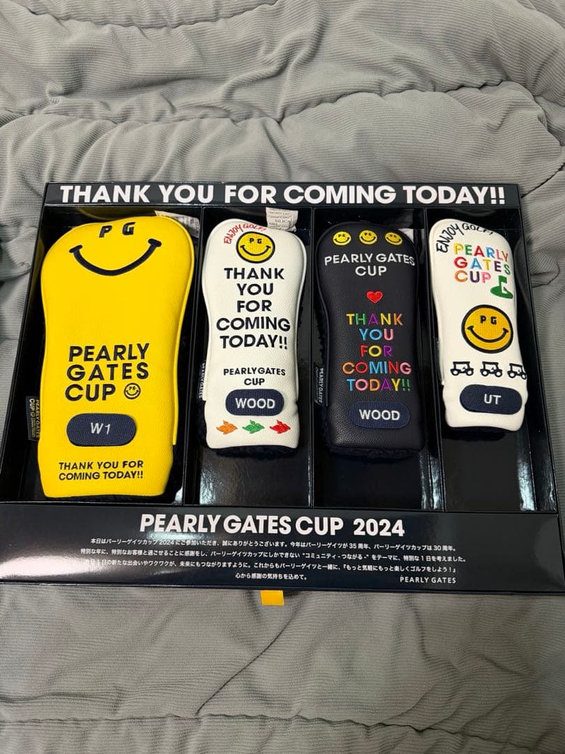 新品！PEARLY GATES CUP 2024 ヘッドカバーセット