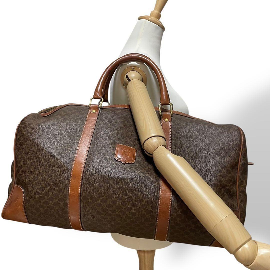 良品 4771 CELINE セリーヌ 2wayボストンバッグ トリオンフ