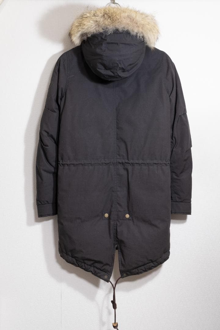フルカウント モッズコート ファー付き ダークグレー