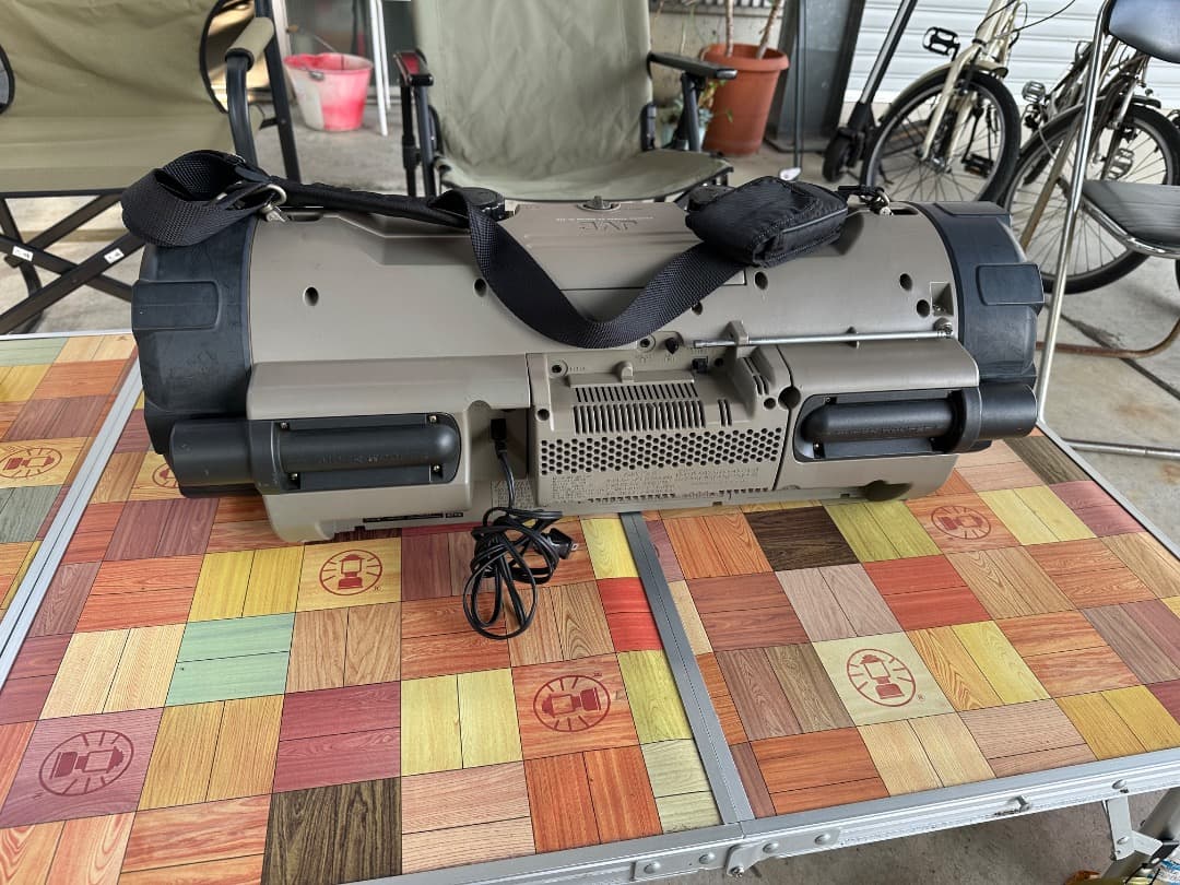 JVC ドラムカン　ラジカセ