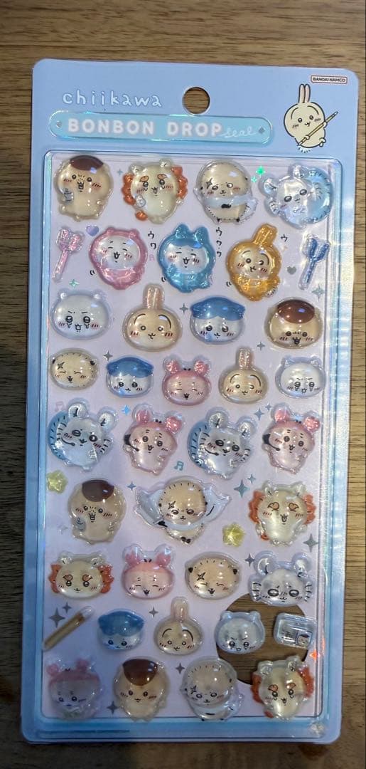 【正規品】ちいかわ BONBON DROP ボンボンドロップシール 全8種セット