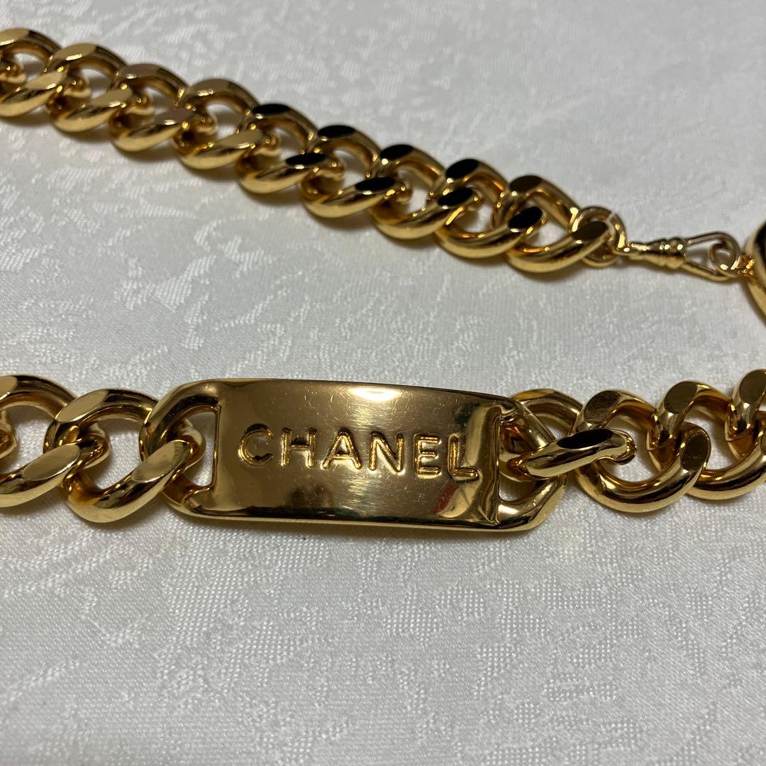 値下げしました　CHANEL ゴールドチェーンベルト