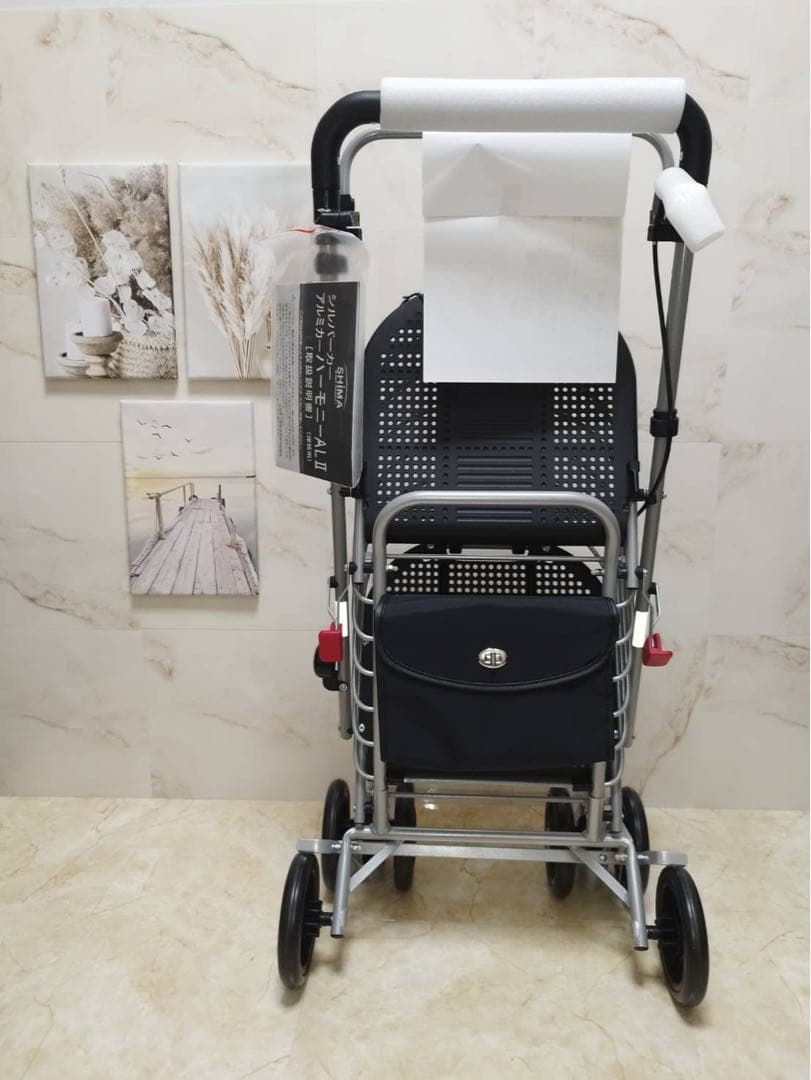 ワゴンタイプのシルバーカート　AL2 島製作所