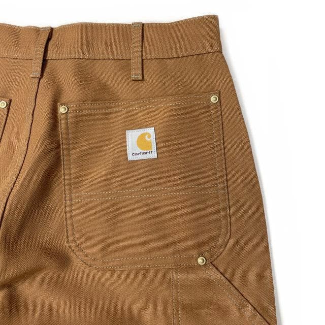カーハート ワークパンツ US購入 ダブルニー(36×32)茶 181218