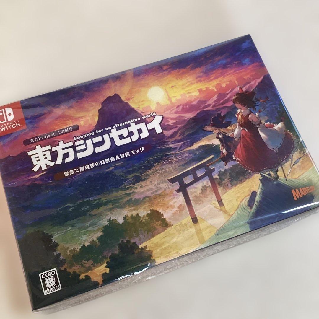 m*a様 未開封　任天堂swith ソフト【東方シンセカイ】　特典アクリルプレー