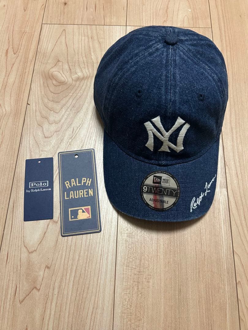 Ralph Lauren x NEW ERAデニムキャップ　ジョングク着用