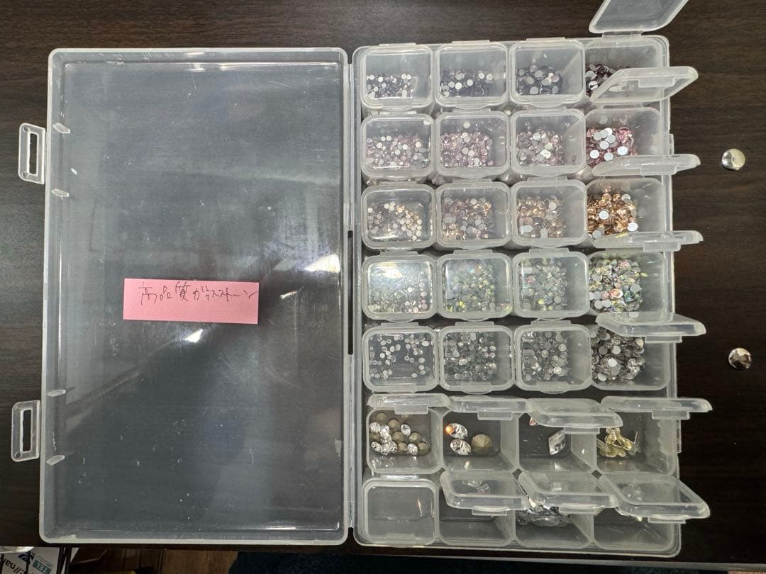 ネイル　スワロフスキー　＋α