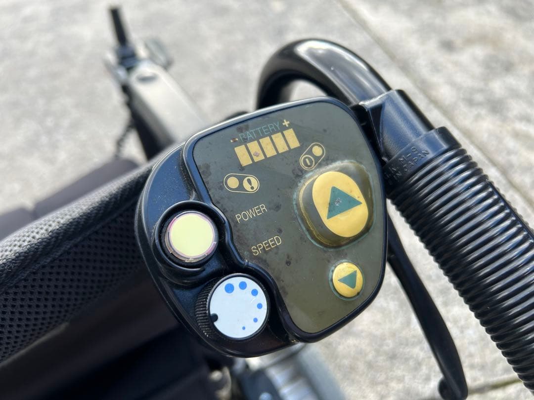 電動車椅子　ヤマハタウニィジョイエックスプラス　バッテリーセット　中古品