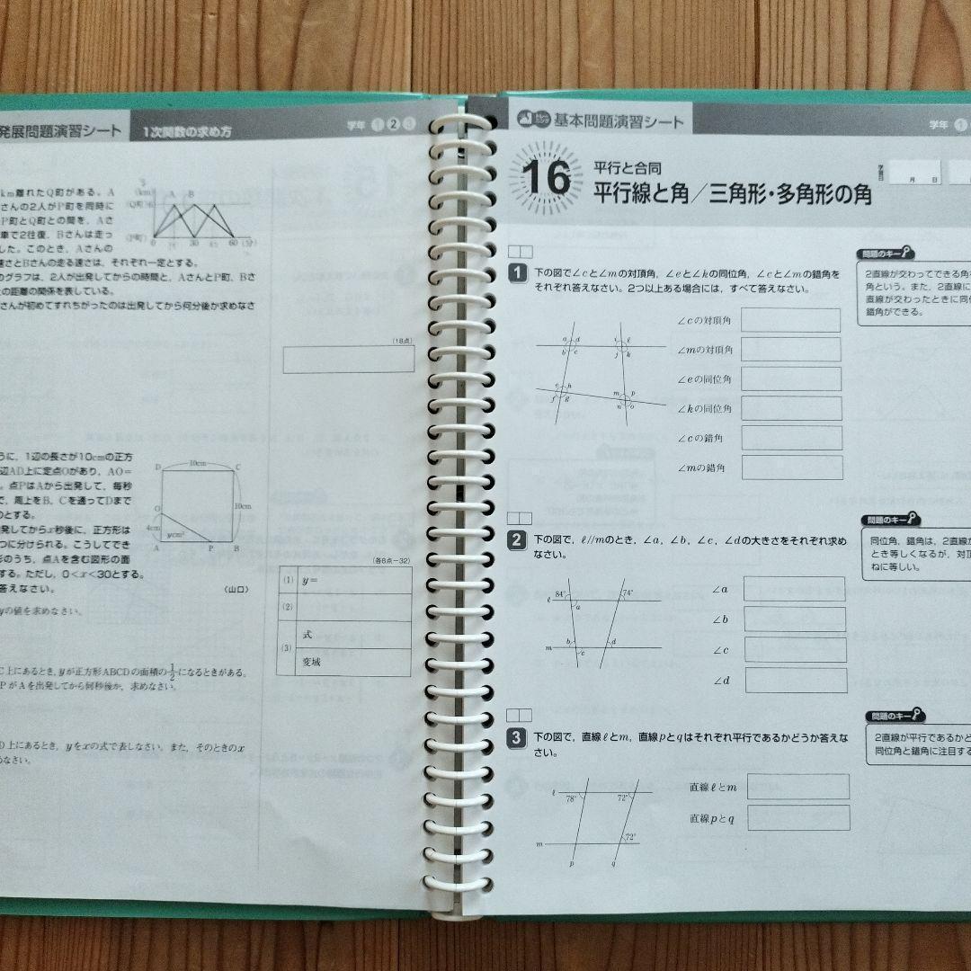 自宅学習教材　中学　5教科（国・数・理・社・英）DVD付