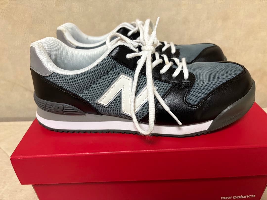 New Balance 安全靴 26.0cm ブラック・グレー・ホワイト