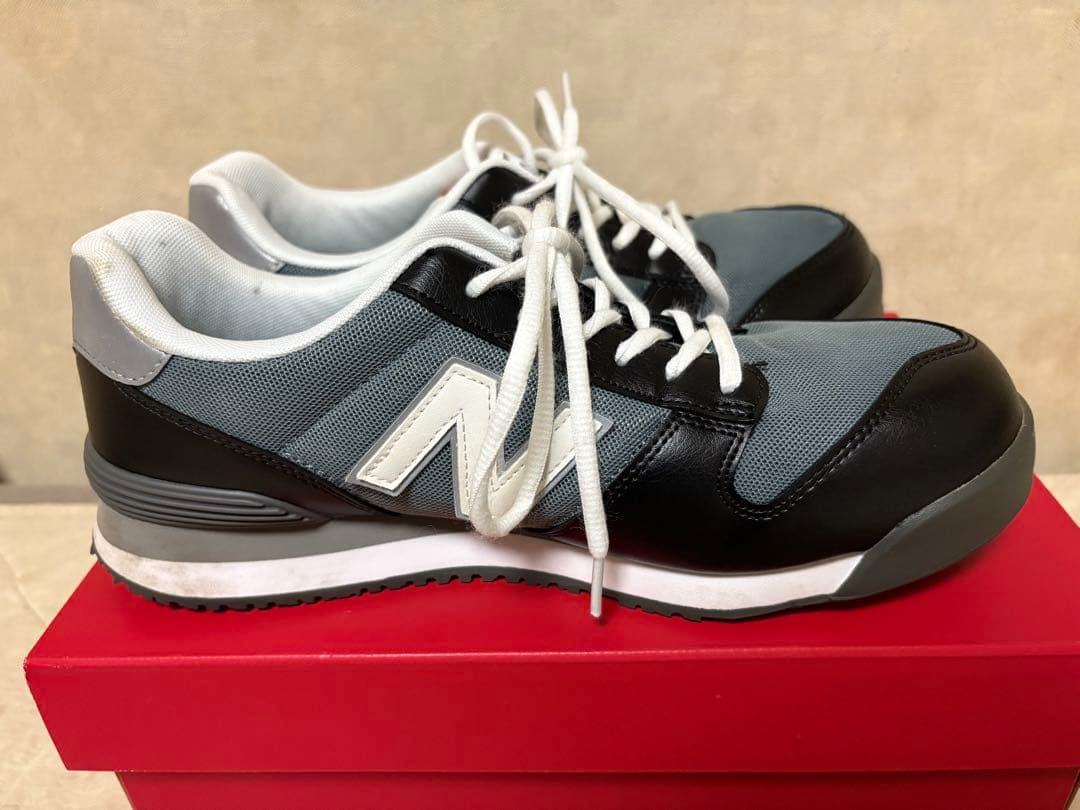 New Balance 安全靴 26.0cm ブラック・グレー・ホワイト