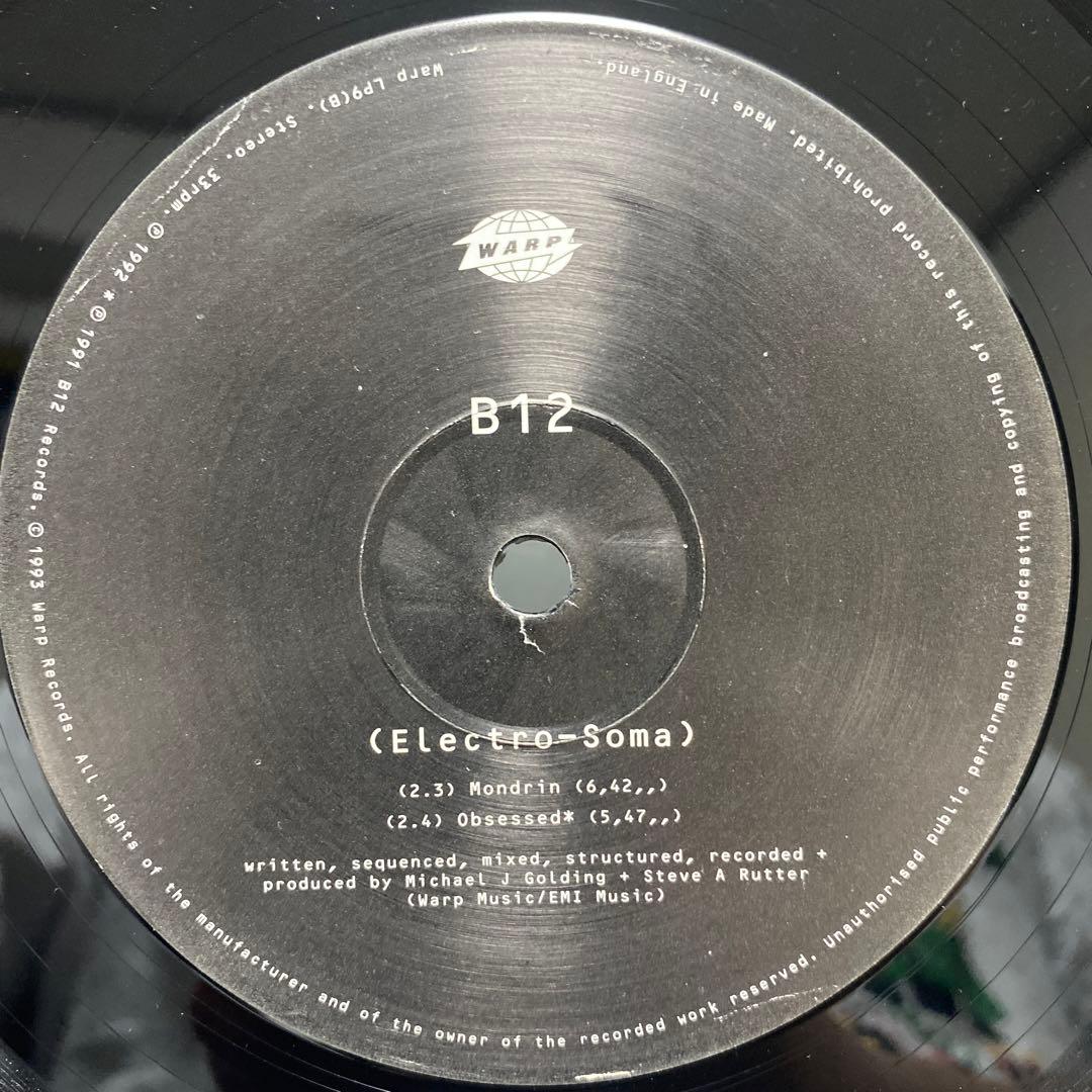 B12 Electro‑Soma 1993 Warp 2LP