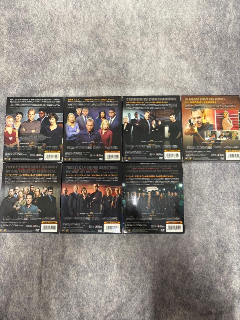 24 TWENTY FOUR DVD シーズン1〜8セット