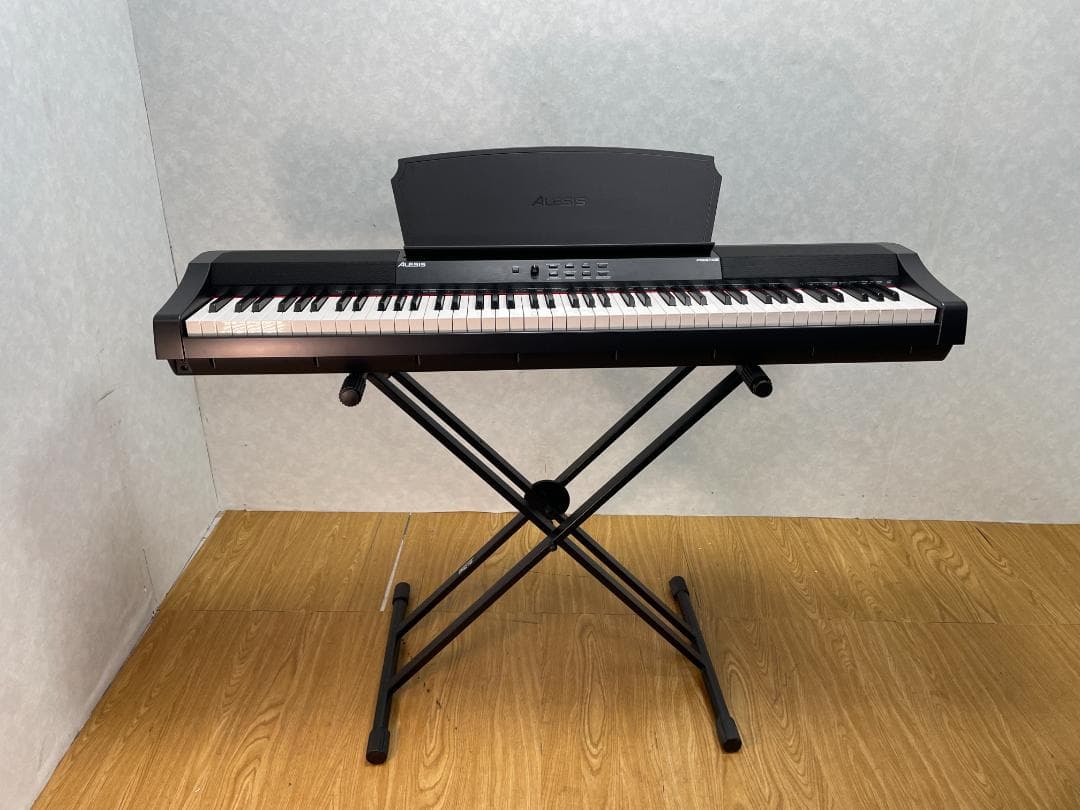 Y♢891 ALESIS 電子ピアノ PRESTIGE　美品！　スタンド付き