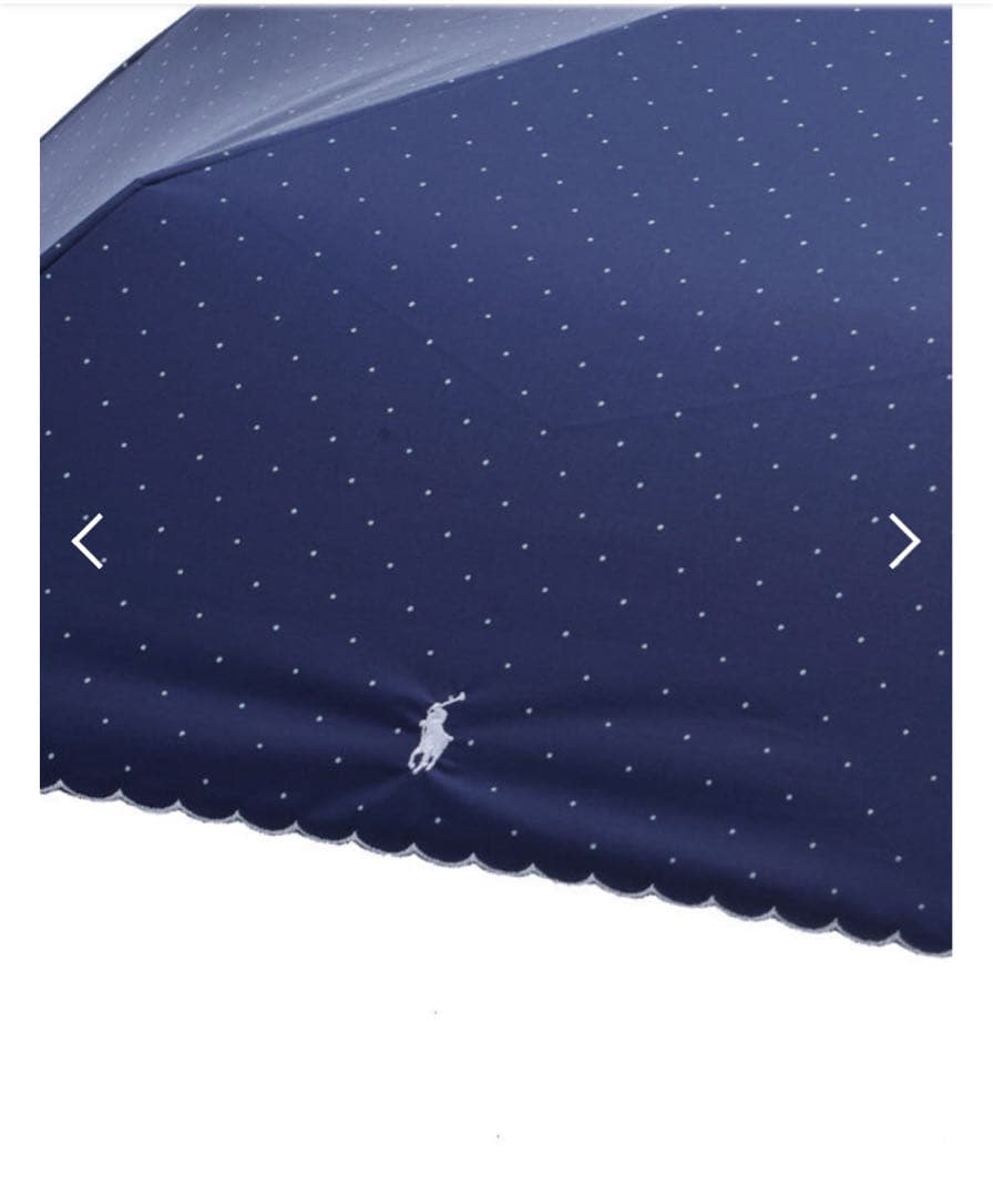 ポロラルフローレン　日傘　紺色　ヴィリーナ