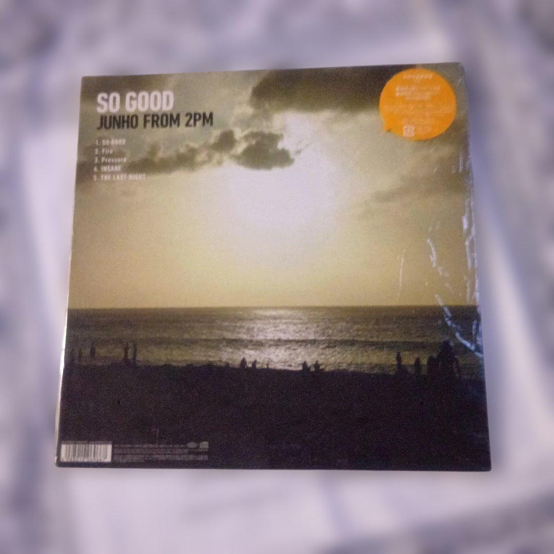 2PM ジュノ SO GOOD 完全生産限定盤 LPサイズ うちわ2枚プレゼント