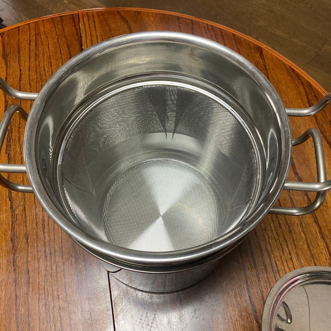 は*か様 ★★ジオプロダクト パスタポット 21cm GEOパスタ鍋 宮崎製作所