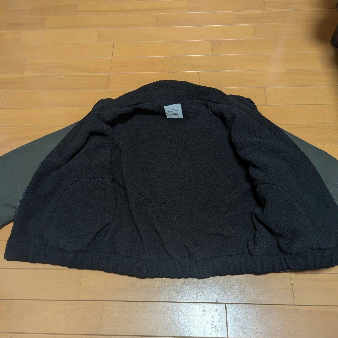 SHIPS any ナイロン リバーシブル スタンドカラーショートブルゾン