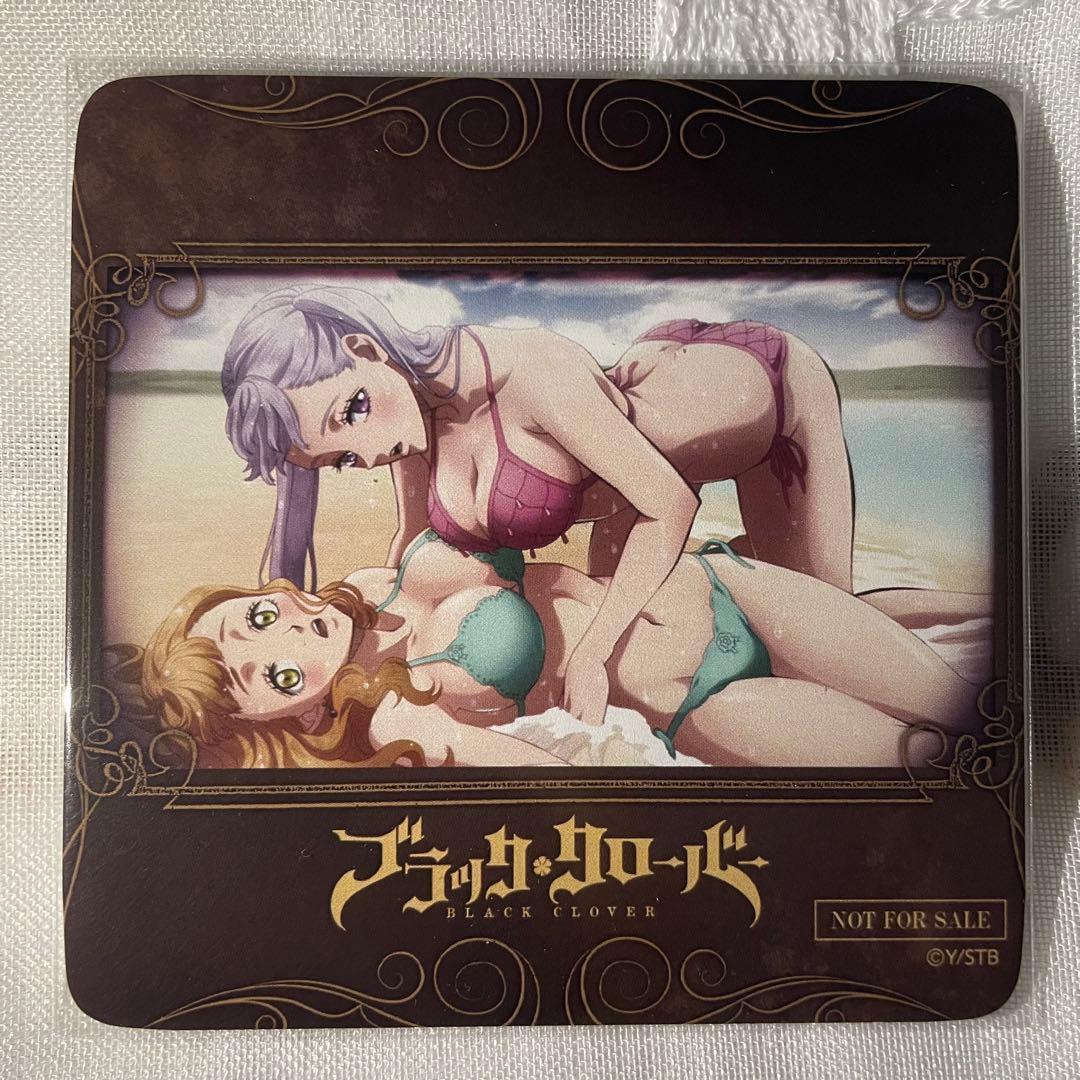 ブラクロ ブラッククローバー ノエル ミモザ WEBくじ コースター 特典