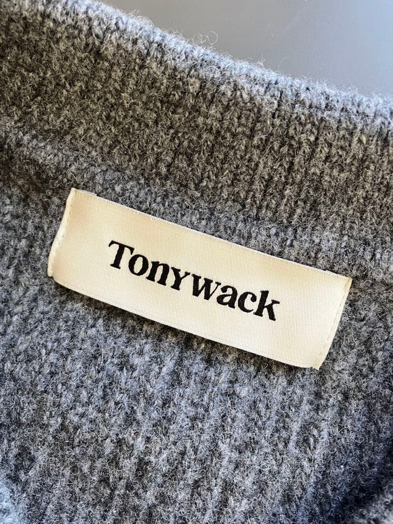 25AW TONYWACK ニット トラッカー ジャケット