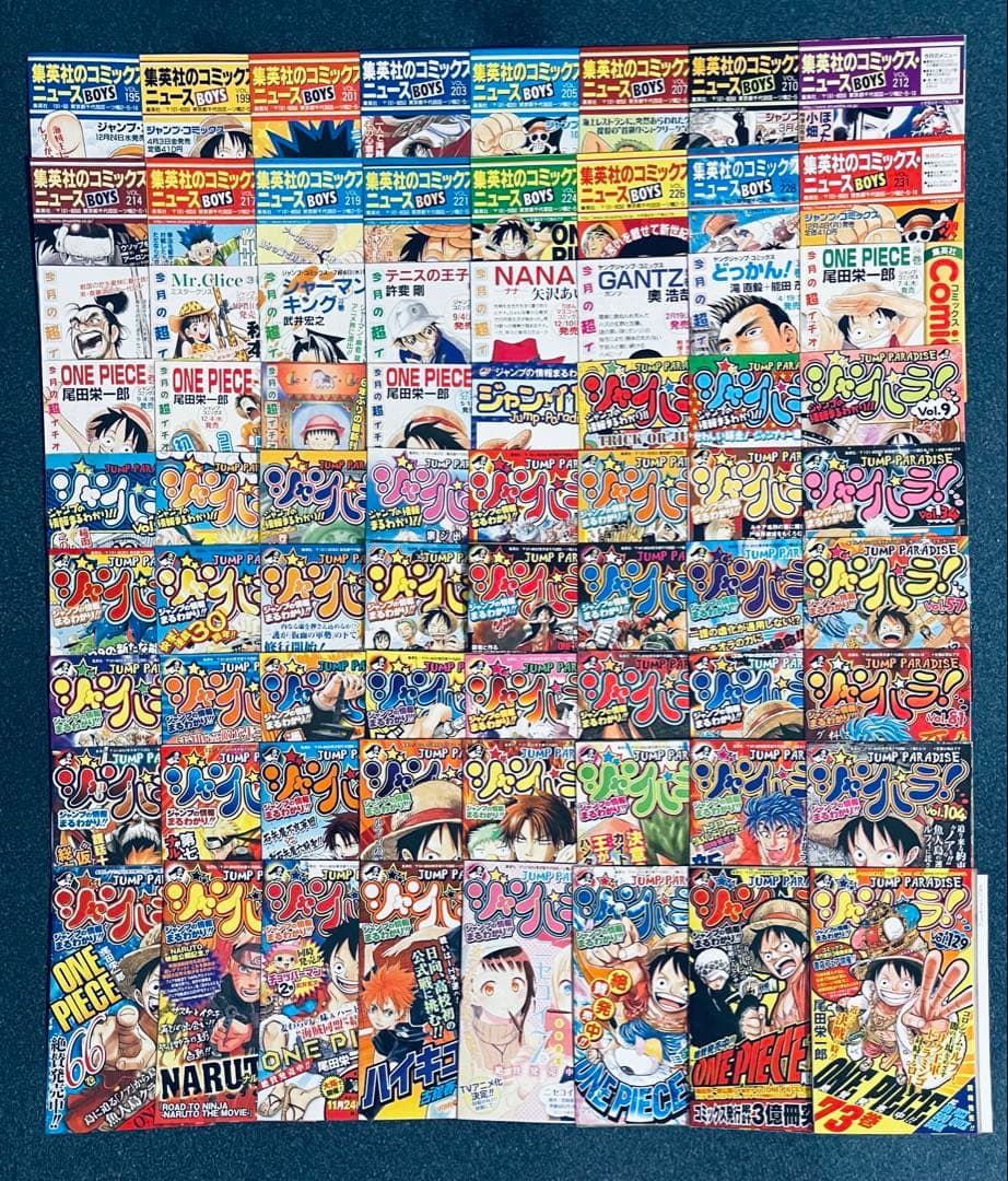 (11) ワンピース　全112巻初版本　帯☆チラシ全巻 ＋ おまけ