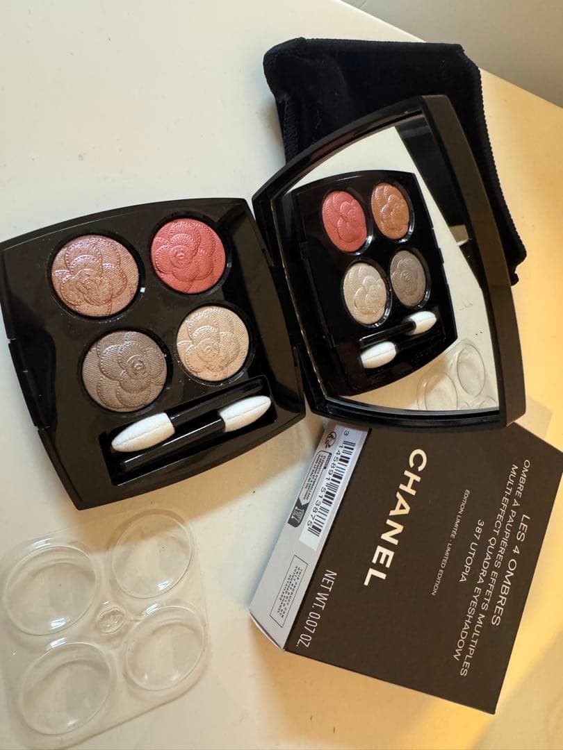 CHANELアイシャドウパレット 387ユートピア