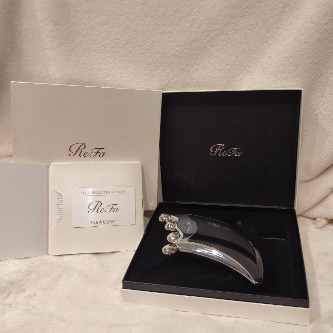 リファ 美顔ローラー Refaカッサ　 ブラック　ラバモデル