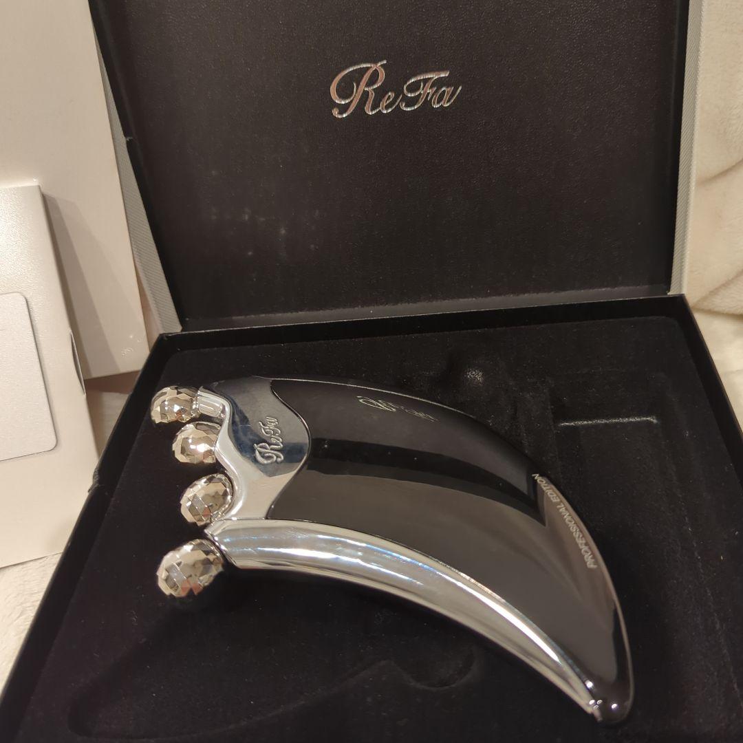 リファ 美顔ローラー Refaカッサ　 ブラック　ラバモデル