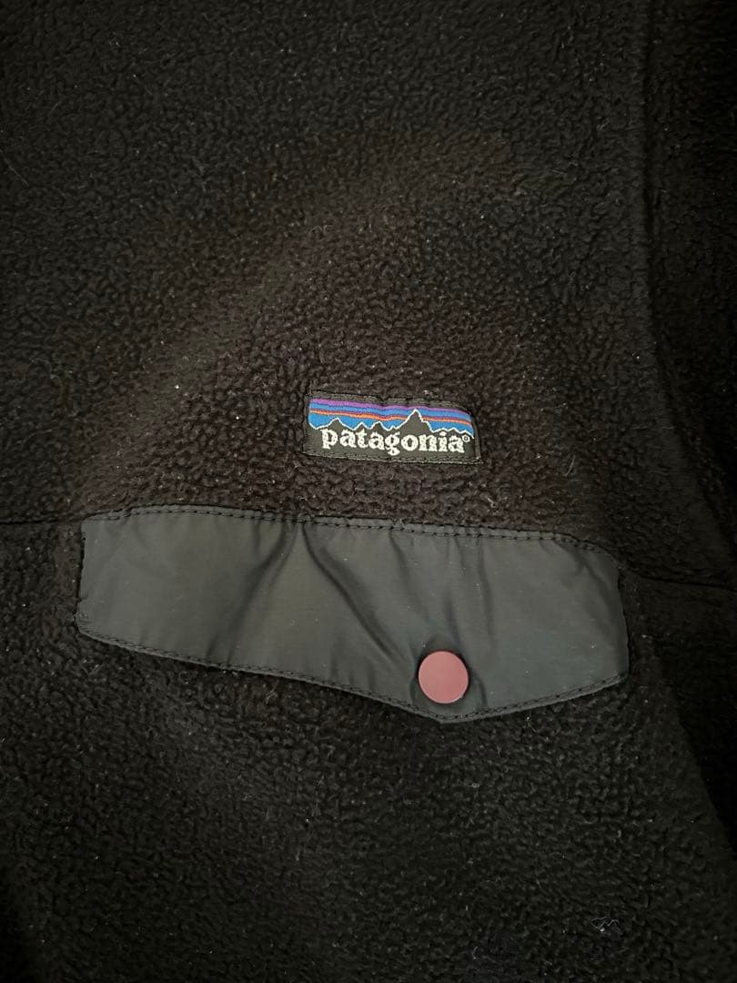 USA製 90's patagonia シンチラ スタップT 黒