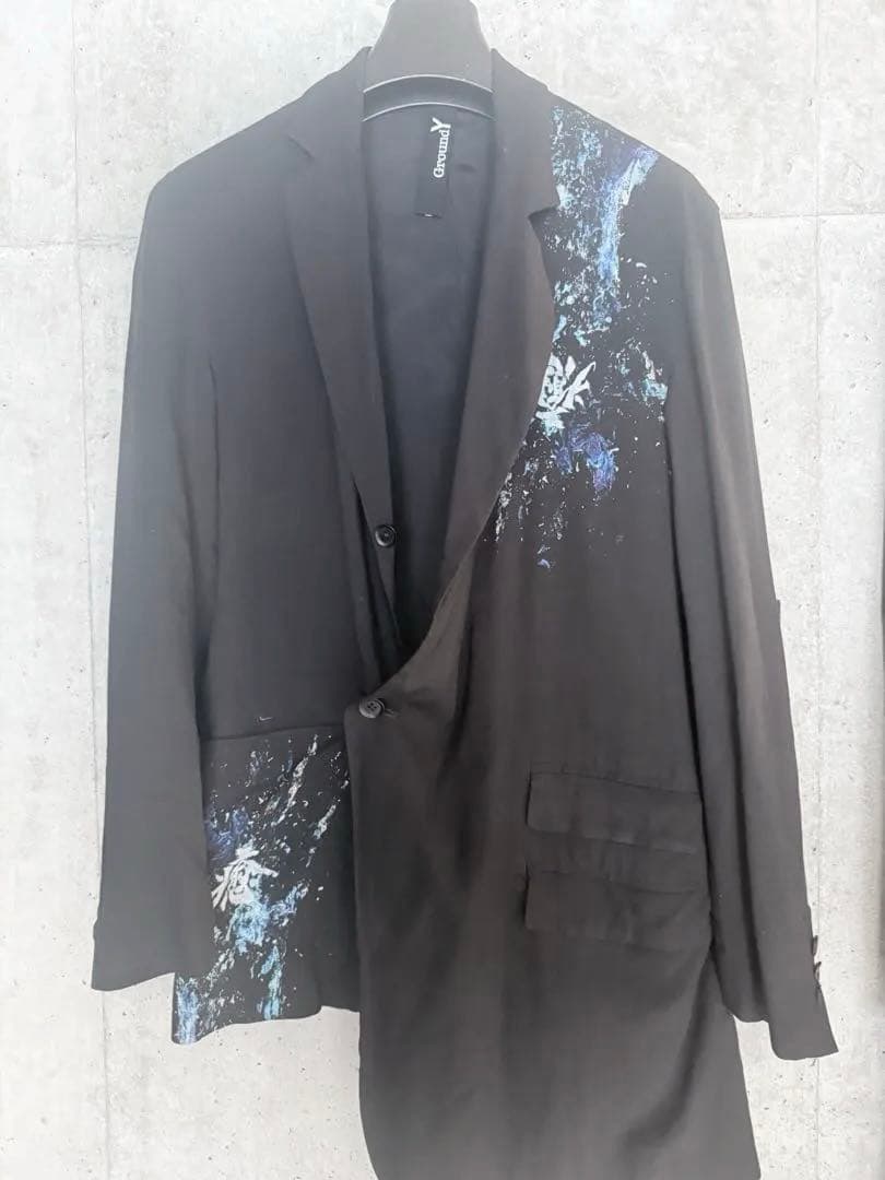 岸*也様 Ground Y - Rayon Twill Asymmetry Ja