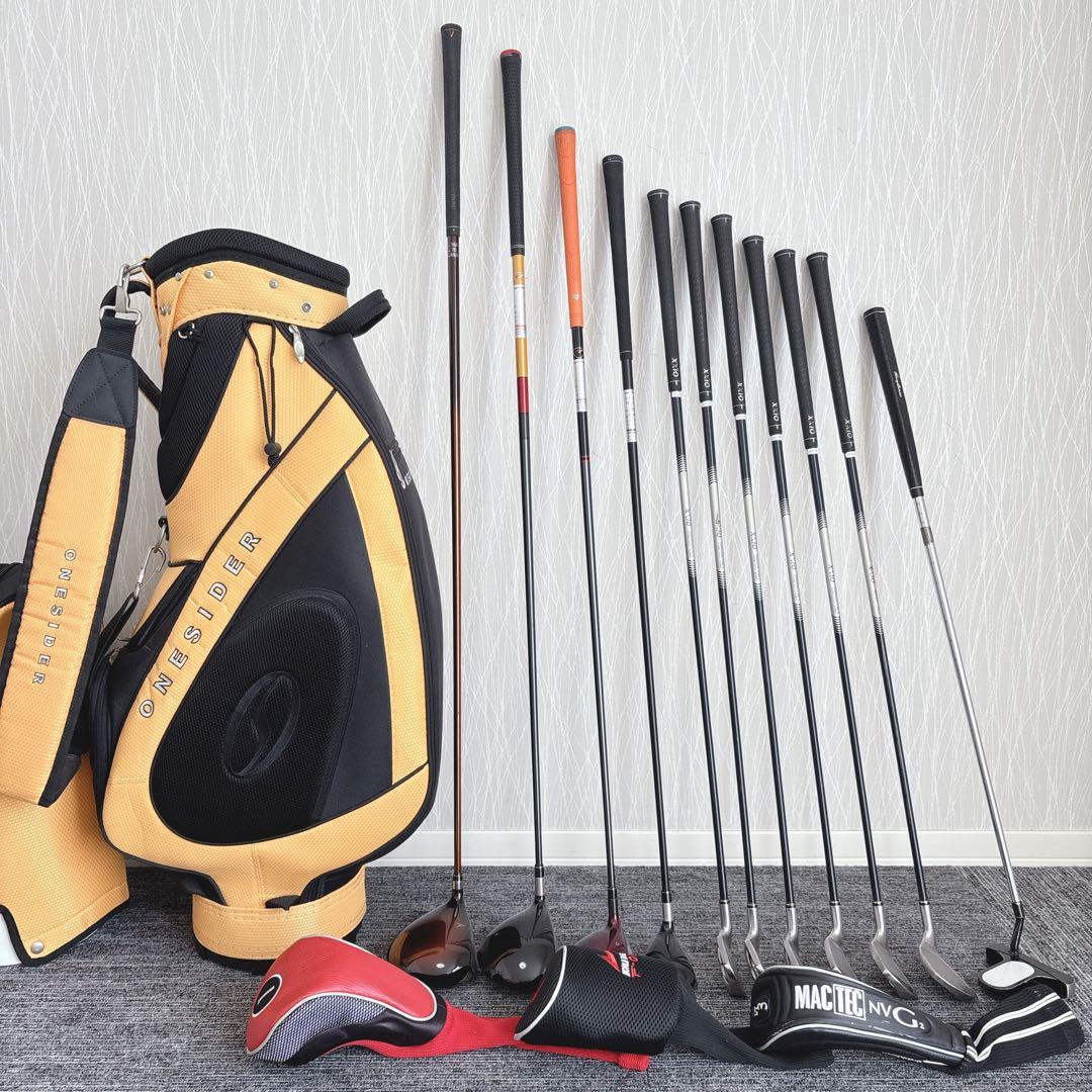 超豪華❗テーラーメイド/ゼクシオ★初心者用 メンズ ゴルフクラブセット