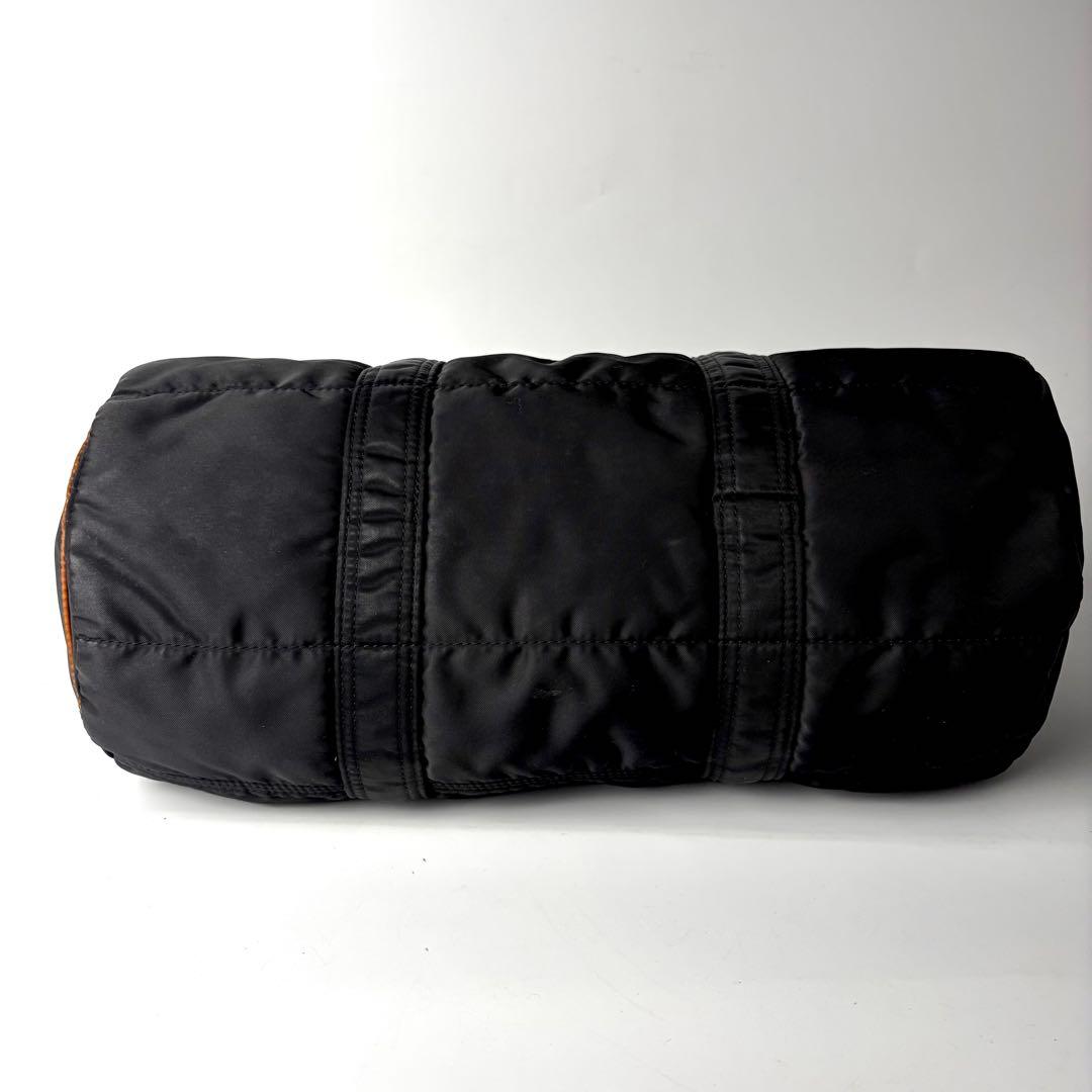 【廃盤品】ポーターTANKERタンカーミニボストンDUFFLE BAG(L)黒