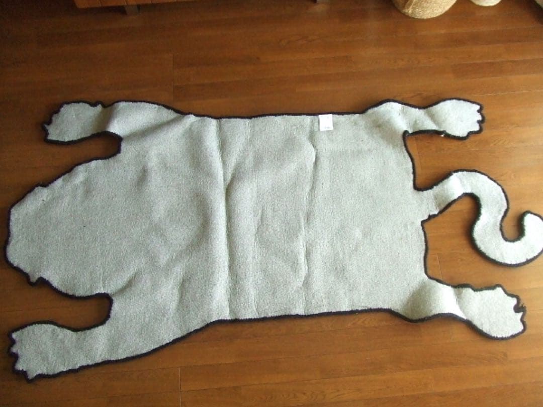 XL/約190cm☆チベタンタイガーラグTibetan Tiger Rugトラ虎