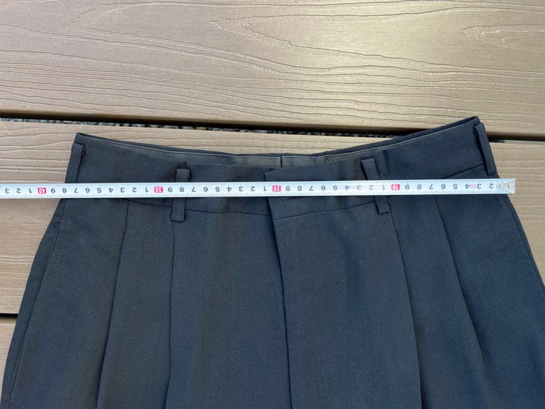 ⭐️【貴重】COMME des GARCONS HOMMEウールパンツ黒:Mサイズ