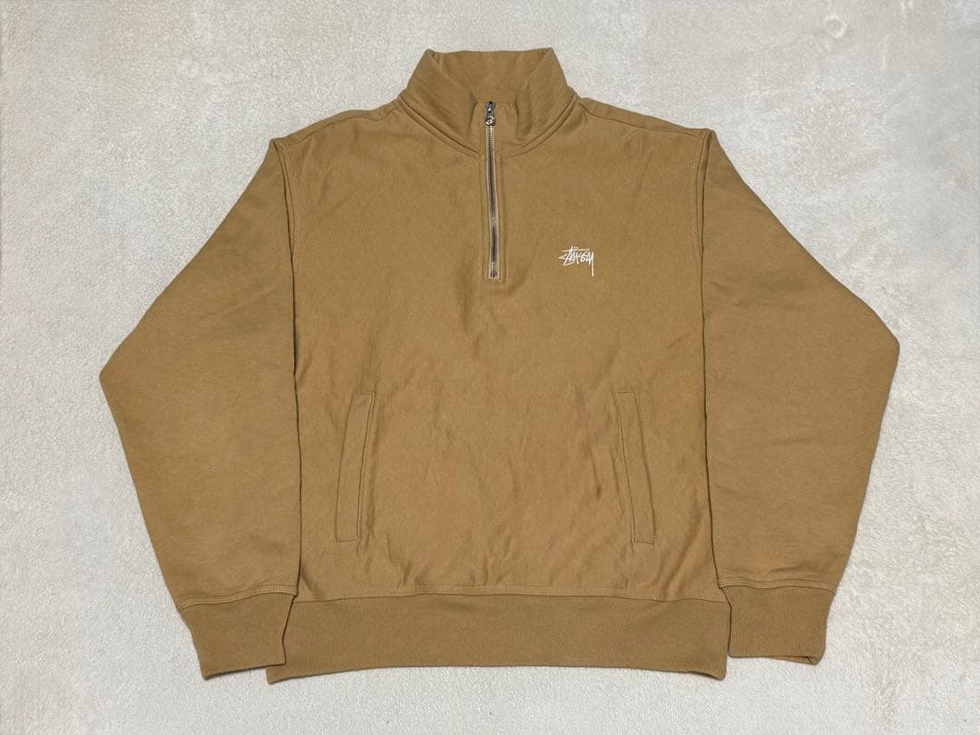 STUSSY ハーフジップ