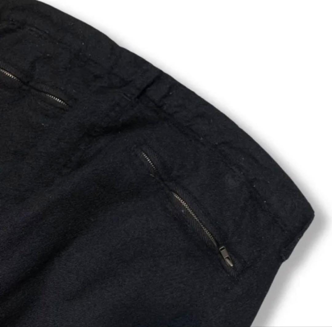 ウール 縮絨 COMME des GARCONS HOMME パンツ スラックス