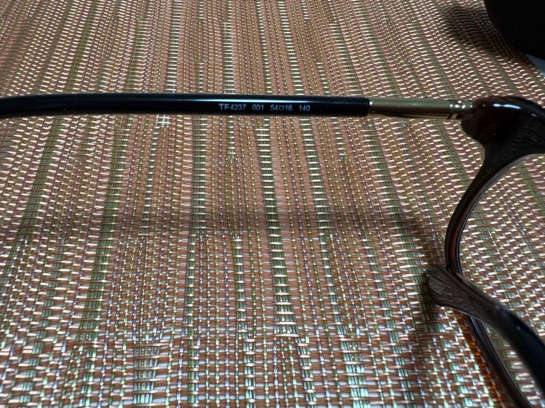 Tom Ford 伊達メガネTF4237 001◾️MED IN:ITALY