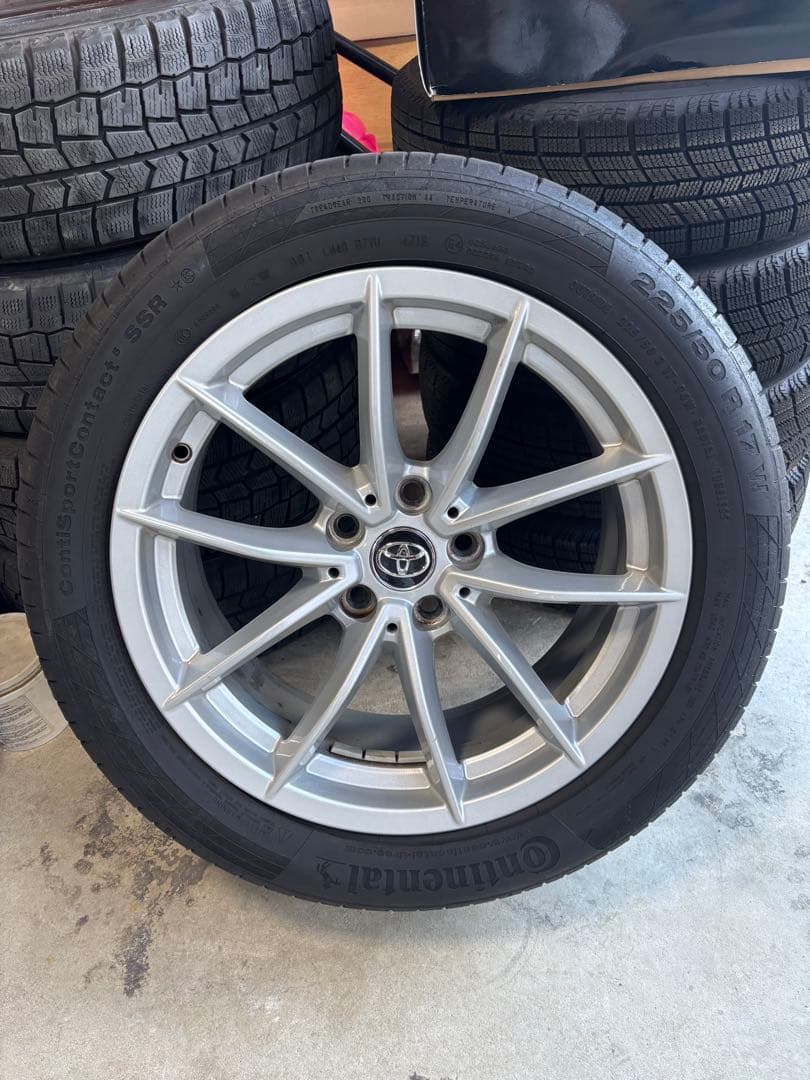 トヨタ 90 スープラ SZ 純正 タイヤ ホイール 4本セット