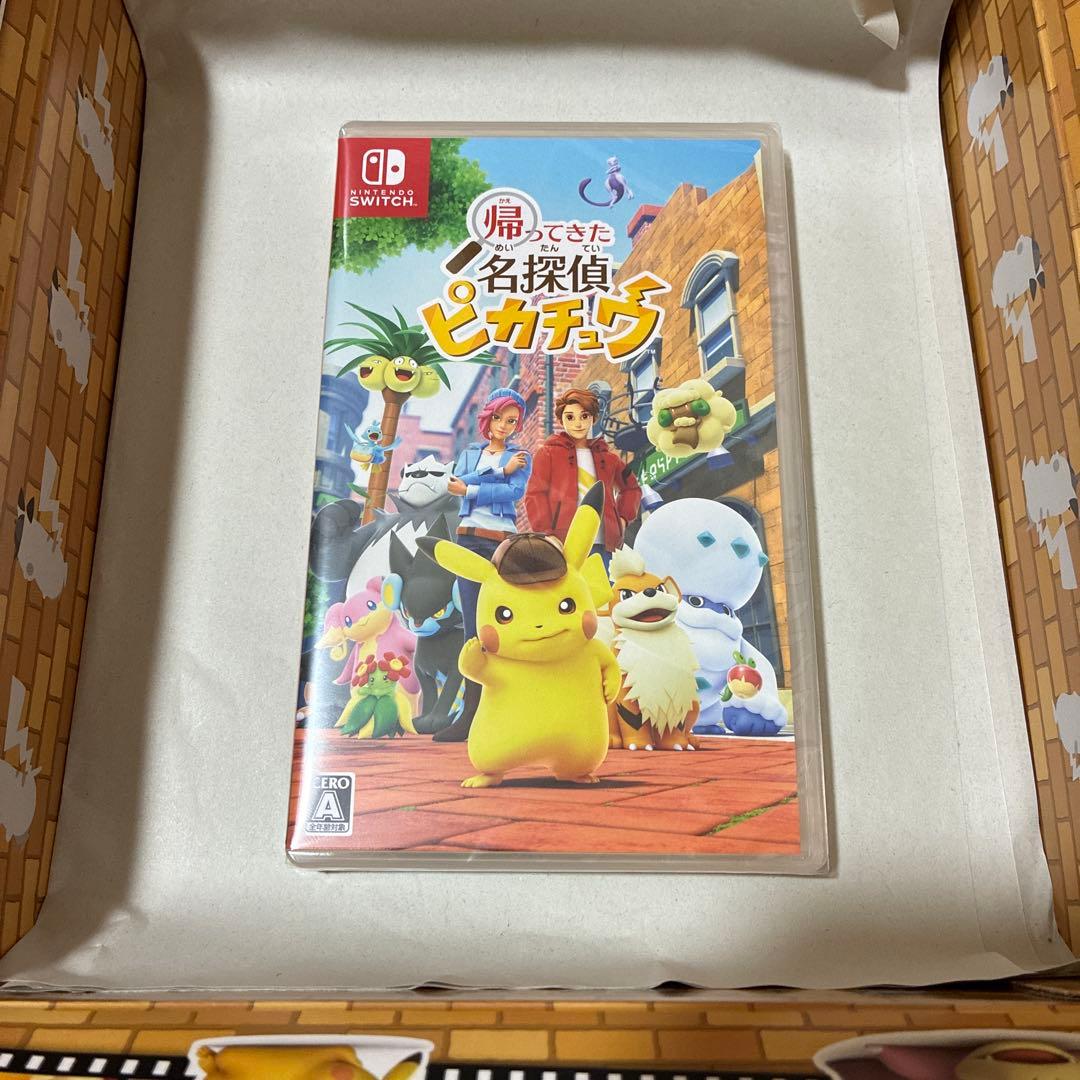 S*n様 Switch 帰ってきた 名探偵ピカチュウ プロモカード・フィギュア